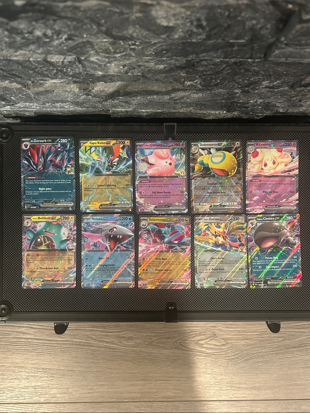 Pokemon TCG Lot of 10 EX‎ Holo Cards from Journey Together Set M/NM